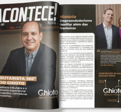 Tributarista 360  Elcio Ghioto - Revista Acontece - Edição 362